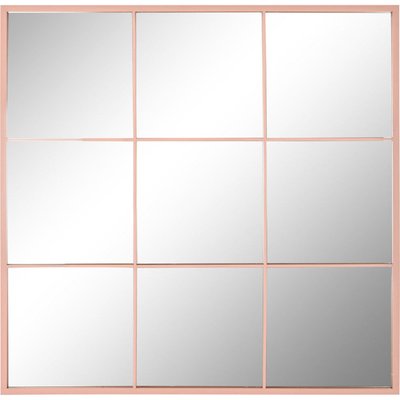 Miroir fenêtre esprit scandinave  poudré déco RECOLLECTION