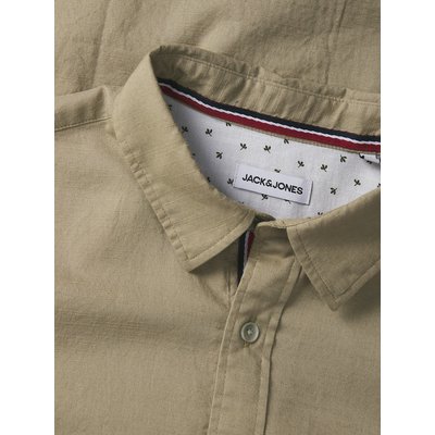 Langärmeliges Hemd, Baumwolle JACK & JONES