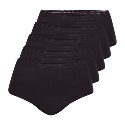 Culottes menstruelles taille haute, lot de 5 ATHENA