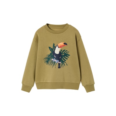 Sweat col rond manches lo VERTBAUDET