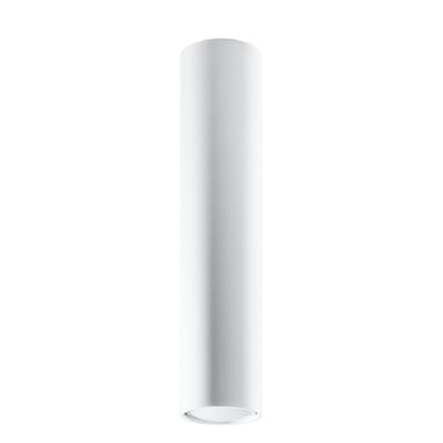 Plafonnier Acier Blanc GU10 1 Lagos 40 EDEN