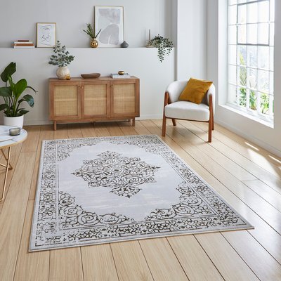 Metallic Traditional Faded Rug SO'HOME