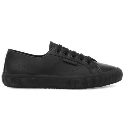 Baskets Classic Basses En Cuir 2750 , Nappa SUPERGA
