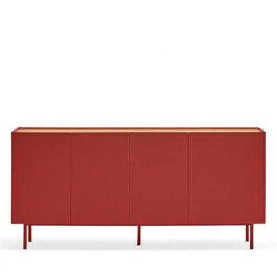 Buffet en bois 4 portes 3 tiroirs L165cm- ARISTA TEULAT