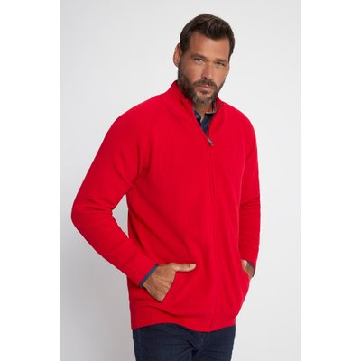 Cardigan à col montant et fermeture éclair JP1880