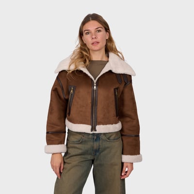Blouson bomber à col montant VINCI OAKWOOD