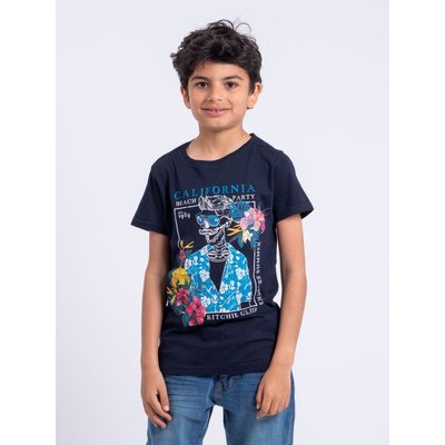 T-shirt Manches Courtes Col Rond Pur Coton Numilan-j RITCHIE