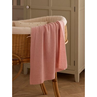 Plaid pointelle Lambswool CYRILLUS