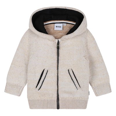 Cardigan à capuche BOSS KIDSWEAR