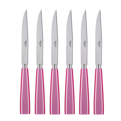 Set de 6 couteaux à steak, Icône SABRE