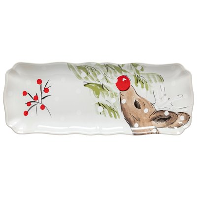 Plat rectangulaire Deer Friends, Casafina by Costa Nova COSTA NOVA