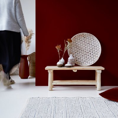 Banc déco en teck massif KILIM TIKAMOON