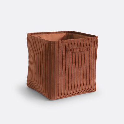 Корзина из велюра с плиссировкой, Velvetas LA REDOUTE INTERIEURS