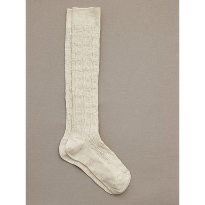 Chaussettes hautes torsadées CYRILLUS