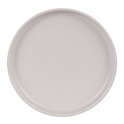 Assiette plate   crème 28 cm (lot de 6)-UNO TABLE PASSION