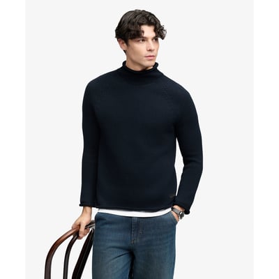Pull à Bords Roulés Coupe Décontractée SUPERDRY