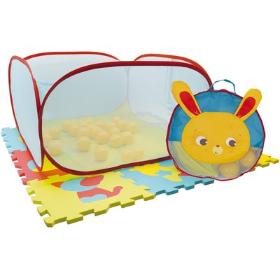 Bundle tapis mousse et aire de jeu a balle LUDI