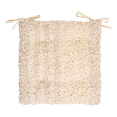 Galette de chaise carrée en coton BERYL ATMOSPHERA