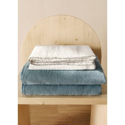 Couverture enfant finitions contrastées MANGO HOME