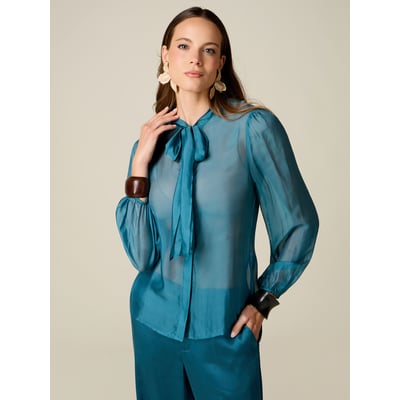 Chemise avec nœud OLTRE