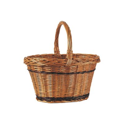 Panier de marché en osier buff 2 AUBRY GASPARD