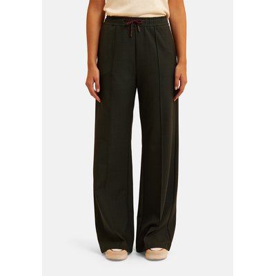 Pantalon de tailleur large motif carreaux ICODE