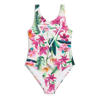 Maillot De Bain Une Pièce Avec Logo Triangulaire GUESS KIDS