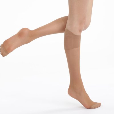 Lot de 2 Paires de Mi-Bas Transparent  - 20D Absolu Flex DIM