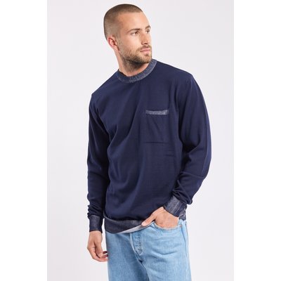 Pull poche poitrine - coton GUY DE BERAC