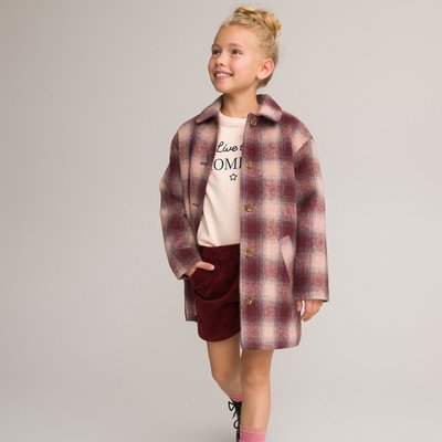 Manteau à carreaux mi-saison LA REDOUTE COLLECTIONS
