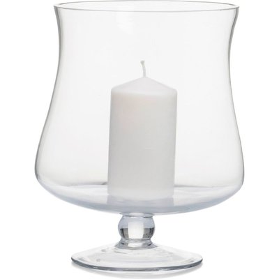 Photophore en verre transparent fait main pour une ambiance élégante RECOLLECTION