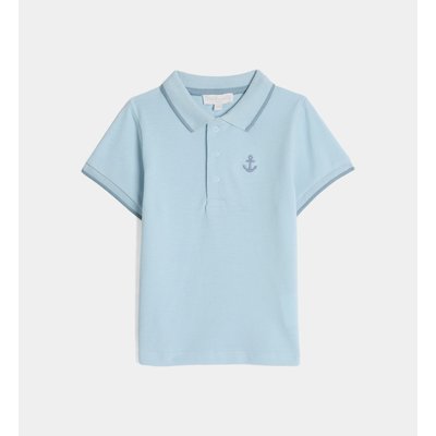 Polo Barty À Motifs En Coton Bio Piqué CADET ROUSSELLE
