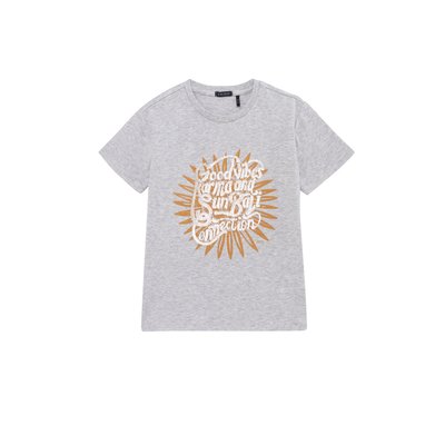T-shirt coton bio print et sequins IKKS