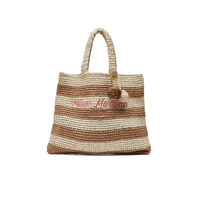 Sac cabas format moyen à rayures LIU JO