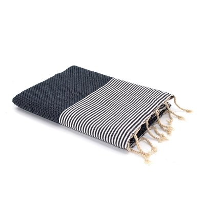 Fouta nid d'abeille coton IBIZA FEBRONIE