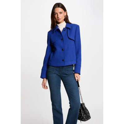 Manteau court boutonné MORGAN