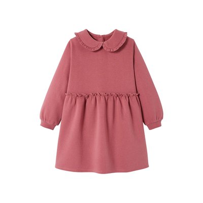 Robe en molleton col Claudine VERTBAUDET