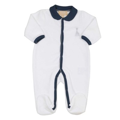 Dors bien Y Bleu Marine - Velours drop needle TROIS KILOS SEPT
