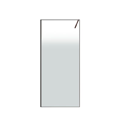 Paroi de douche en verre trempé  - Effet brume HOME MAISON