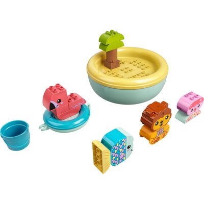 Duplo Jouet de bain : l'île flottante des animaux LEGO