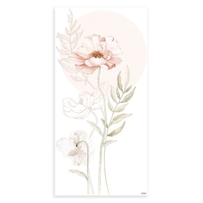 Grands stickers le coquelicot POPPIES LILIPINSO