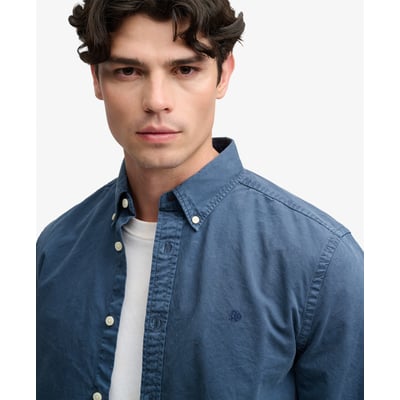 Chemise Manches Longues Coupe Décontractée SUPERDRY