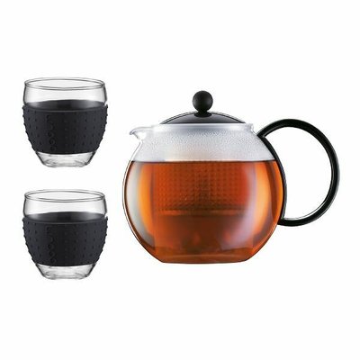 Théière avec 2 verres BODUM
