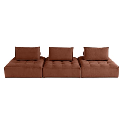 Canapé Modulable 3 places - MARISOL BEST MOBILIER