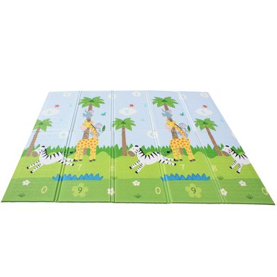 Tapis Jeu Éveil Bébé Pliable Double Face TEAMSON KIDS
