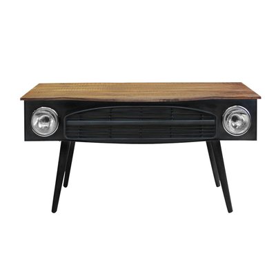 Bureau voiture en métal gris foncé  TATA MADE IN MEUBLES 