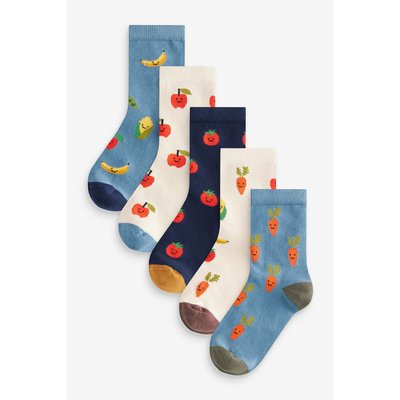 Chaussettes imprimées , 5 paires NEXT