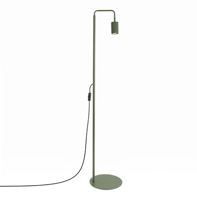 Lampadaire Aluminium Vert Olive GU10 1 KARBON EDEN