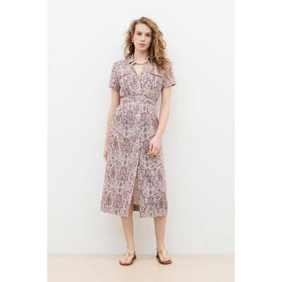 Robe longue col chemise ROBE RLAURINE CAROLL