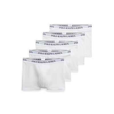 Lot de 5 slips-boxers classiques coton stretch POLO RALPH LAUREN